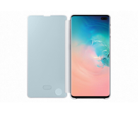 Etui Clear View Cover do Samsung Galaxy S10 + białe - 478384 - zdjęcie 3
